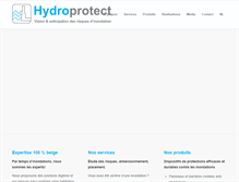 Tablet Screenshot of hydroprotect.be